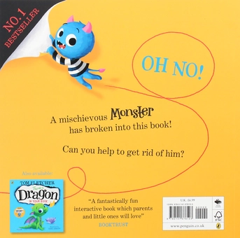 Бумажная книга «There’s a Monster in Your Book», автор Том Флетчер - фото №2 - миниатюра