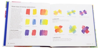 Бумажная книга «600 Watercolour Mixes», автор Шэрон Финмарк - фото №4 - миниатюра