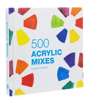 Бумажная книга «500 Acrylic Mixes», автор Шэрон Финмарк - фото №3 - миниатюра