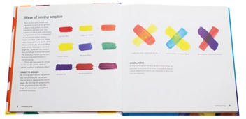 Бумажная книга «500 Acrylic Mixes», автор Шэрон Финмарк - фото №4 - миниатюра