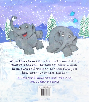 Бумажная книга «Elmer in the Snow», автор Дэвид Макки - фото №2 - миниатюра