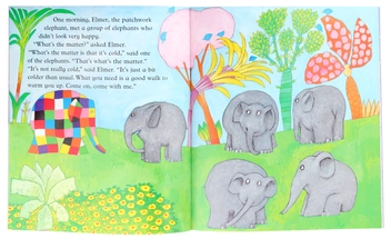 Бумажная книга «Elmer in the Snow», автор Дэвид Макки - фото №3 - миниатюра