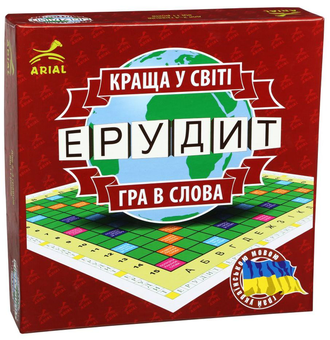 «Настільна гра Arial Ерудит», бренда Arial - фото №1 - миниатюра
