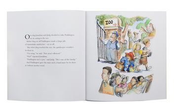 Бумажная книга «Paddington at the Zoo», автор Майкл Бонд - фото №3 - миниатюра