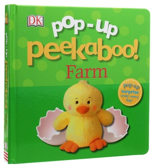 Бумажная книга «Pop-Up Peekaboo! Farm», авторов Доун Сиретт, Сара Дэвис - фото №3 - миниатюра