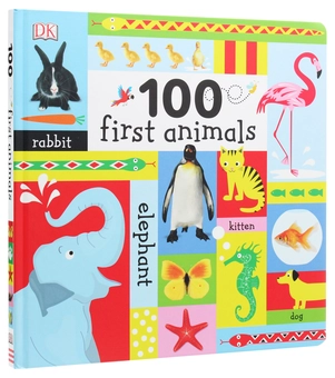 Паперова книга «100 First Animals», автор Доун Сіретт - фото №8 - мініатюра