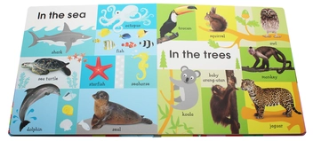 Паперова книга «100 First Animals», автор Доун Сіретт - фото №12 - мініатюра