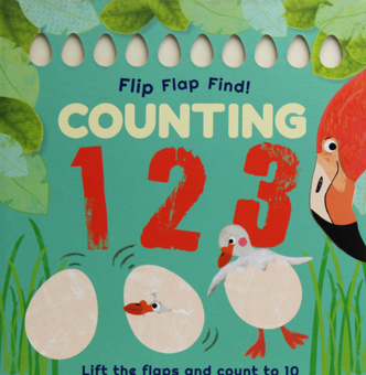 Паперова книга «Flip, Flap, Find! Counting 1, 2, 3», автор Вайолет Пето - фото №1 - мініатюра