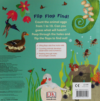 Паперова книга «Flip, Flap, Find! Counting 1, 2, 3», автор Вайолет Пето - фото №2 - мініатюра