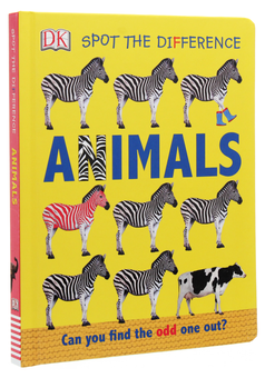 Бумажная книга «Spot the Difference. Animals», автор Вайолет Пето - фото №1 - миниатюра