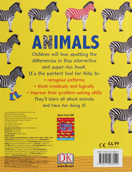 Бумажная книга «Spot the Difference. Animals», автор Вайолет Пето - фото №3 - миниатюра