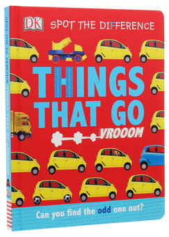 Бумажная книга «Spot the Difference. Things That Go», автор Вайолет Пето - фото №1 - миниатюра