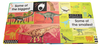 Паперова книга «100 First Dinosaur Words», автор Доун Сіретт - фото №4 - мініатюра