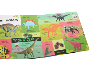 Паперова книга «100 First Dinosaur Words», автор Доун Сіретт - фото №6 - мініатюра