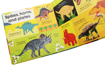 Паперова книга «100 First Dinosaur Words», автор Доун Сіретт - фото №7 - мініатюра