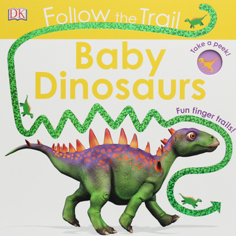 Бумажная книга «Baby Dinosaurs. Follow the Trail», автор Доун Сиретт - фото №1 - миниатюра