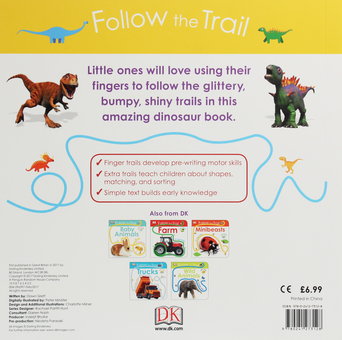 Бумажная книга «Baby Dinosaurs. Follow the Trail», автор Доун Сиретт - фото №2 - миниатюра