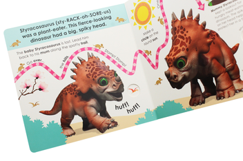 Бумажная книга «Baby Dinosaurs. Follow the Trail», автор Доун Сиретт - фото №6 - миниатюра