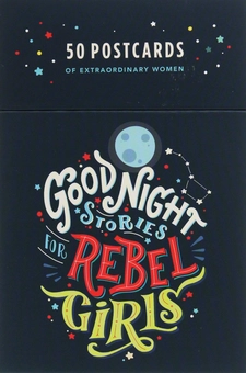 Паперова книга «Good Night Stories for Rebel Girls: 50 Postcards», автор Елена Фавіллі - фото №2 - мініатюра