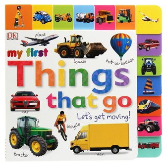 Бумажная книга «My First Things That Go. Let's Get Moving!», автор Доун Сиретт - фото №1 - миниатюра
