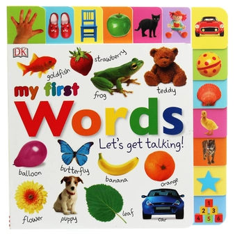 Паперова книга «My First Words. Let's Get Talking!», автор Доун Сіретт - фото №1 - мініатюра