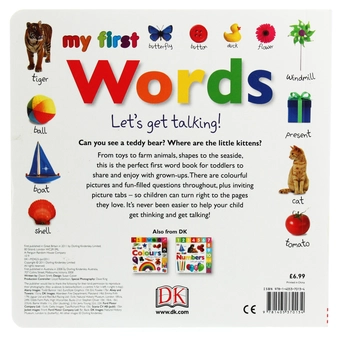 Паперова книга «My First Words. Let's Get Talking!», автор Доун Сіретт - фото №2 - мініатюра