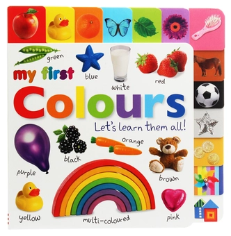 Бумажная книга «My First Colours. Let's Learn Them All!», авторов Доун Сиретт, Сара Дэвис - фото №1 - миниатюра