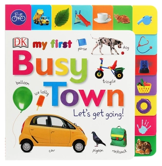 Паперова книга «My First Busy Town. Let's Get Going!», автор Вайолет Пето - фото №1 - мініатюра