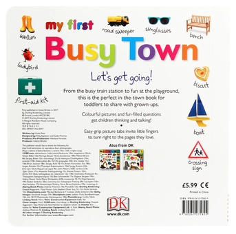 Паперова книга «My First Busy Town. Let's Get Going!», автор Вайолет Пето - фото №2 - мініатюра