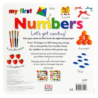 Бумажная книга «My First Numbers. Let's Get Counting!», автор Доун Сиретт - фото №2 - миниатюра