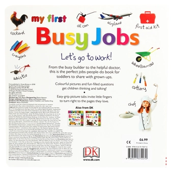 Бумажная книга «My First Busy Jobs. Let's Go To Work!», автор Салли Битс - фото №2 - миниатюра