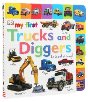 Бумажная книга «My First Trucks and Diggers. Let's Get Driving!», автор Мэри Гринвуд - фото №3 - миниатюра