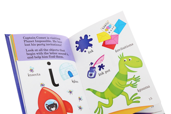 Паперова книга «Space Party. Read it yourself with Ladybird. Level 0, Step 1», автор Кетрін Бейкер - фото №6 - мініатюра