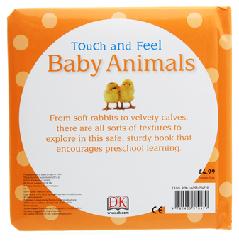 Бумажная книга «Touch and Feel Baby Animals» - фото №2 - миниатюра