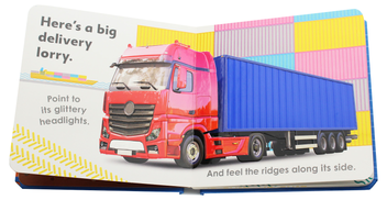 Паперова книга «Really Feely Trucks», авторів Доун Сіретт, Поллі Епплтон - фото №4 - мініатюра