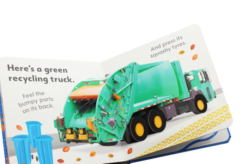 Паперова книга «Really Feely Trucks», авторів Доун Сіретт, Поллі Епплтон - фото №6 - мініатюра