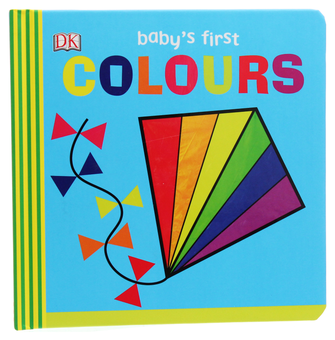 Бумажная книга «Baby's First Colours», автор Салли Битс - фото №1 - миниатюра
