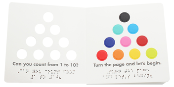 Бумажная книга «Braille Counting», автор Флер Стар - фото №4 - миниатюра