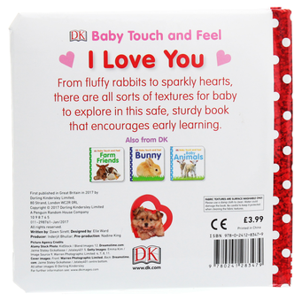 Бумажная книга «Baby Touch and Feel. I Love You», автор Доун Сиретт - фото №2 - миниатюра