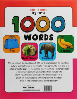 Бумажная книга «My first 1000 Words» - фото №2 - миниатюра
