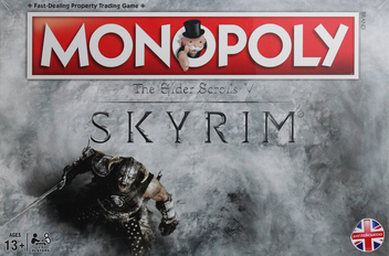  «Настольная игра Hasbro Monopoly Skyrim (5036905028721)», бренда Hasbro - фото №2 - миниатюра