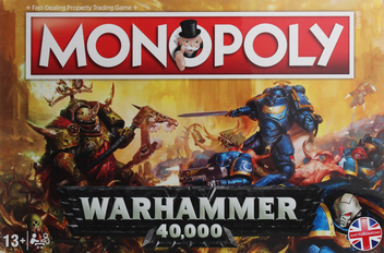 «Настольная игра Hasbro Monopoly Warhammer 40000 (5036905035484)», бренда Hasbro - фото №2 - миниатюра