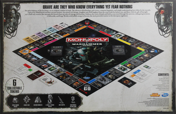 «Настольная игра Hasbro Monopoly Warhammer 40000 (5036905035484)», бренда Hasbro - фото №3 - миниатюра