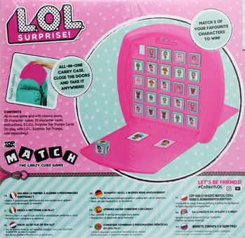  «Настольная игра Winning Moves Top Trumps Match L.O.L. Surprise (5036905032896) », бренда Winning Moves - фото №3 - миниатюра
