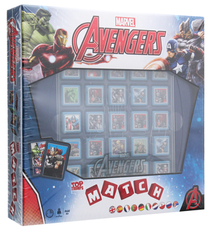  «Настольная игра Winning Moves Top Trumps Match Marvel Avengers (5036905028691) », бренда Winning Moves - фото №1 - миниатюра