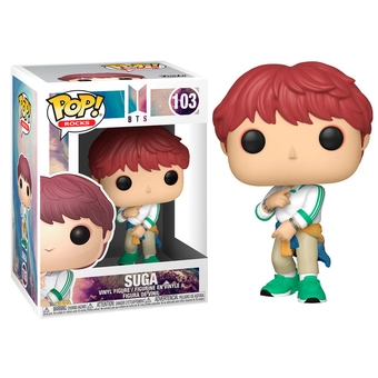  «Коллекционная фигурка Funko Pop! BTS Suga (37864)», бренда Funko Pop - фото №2 - миниатюра