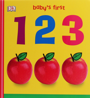 Бумажная книга «Baby's First 123» - фото №1 - миниатюра