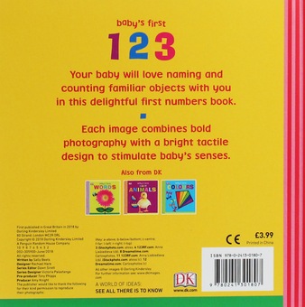 Бумажная книга «Baby's First 123» - фото №2 - миниатюра