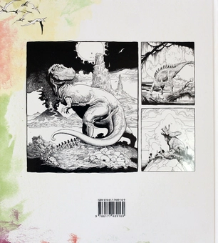 Паперова книга «Динозаври. Розмальовка», автор Вільям Стаут - фото №2 - мініатюра