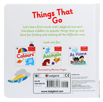 Бумажная книга «Ladybird Learners. Things That Go» - фото №2 - миниатюра